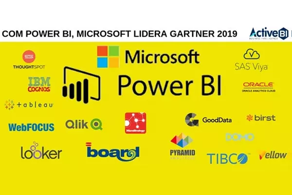 Com Power BI, Microsoft Lidera Gartner 2019